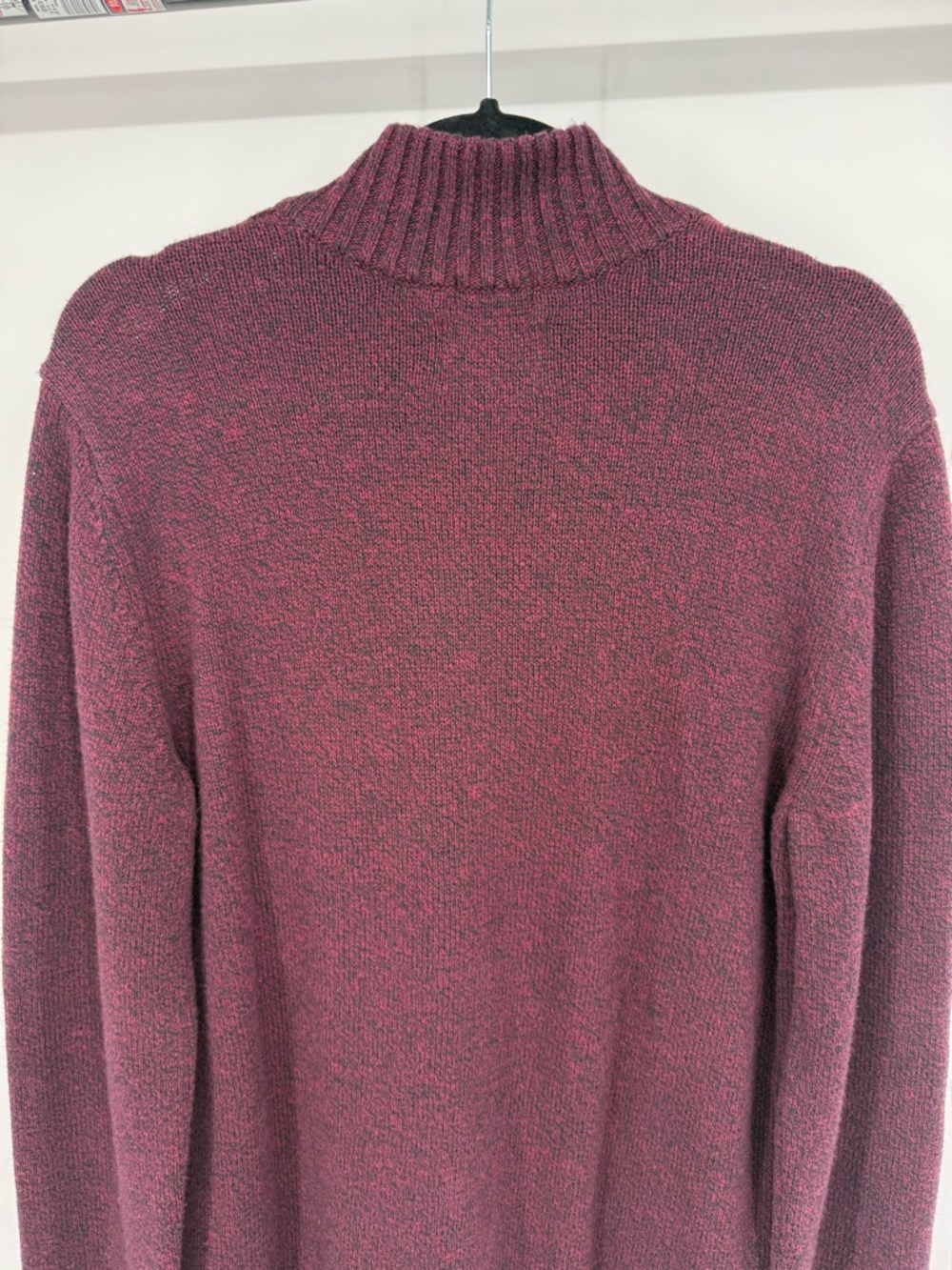 American Eagle Seriously Soft Henley Sweater Mock Neck Button Pullover Preppy - Picture 7 of 15